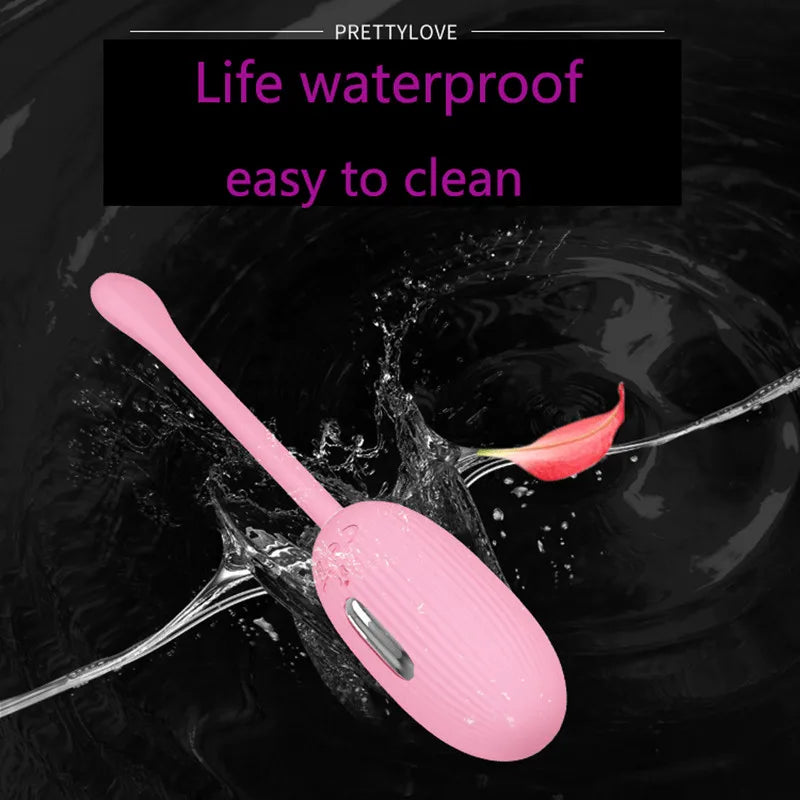 Pretty Love Female Masturbator Electro Shock Pulse Vagina Vibrator G-spot Clitoral Stimulator Electric Kegel Sex Toy For Woman
