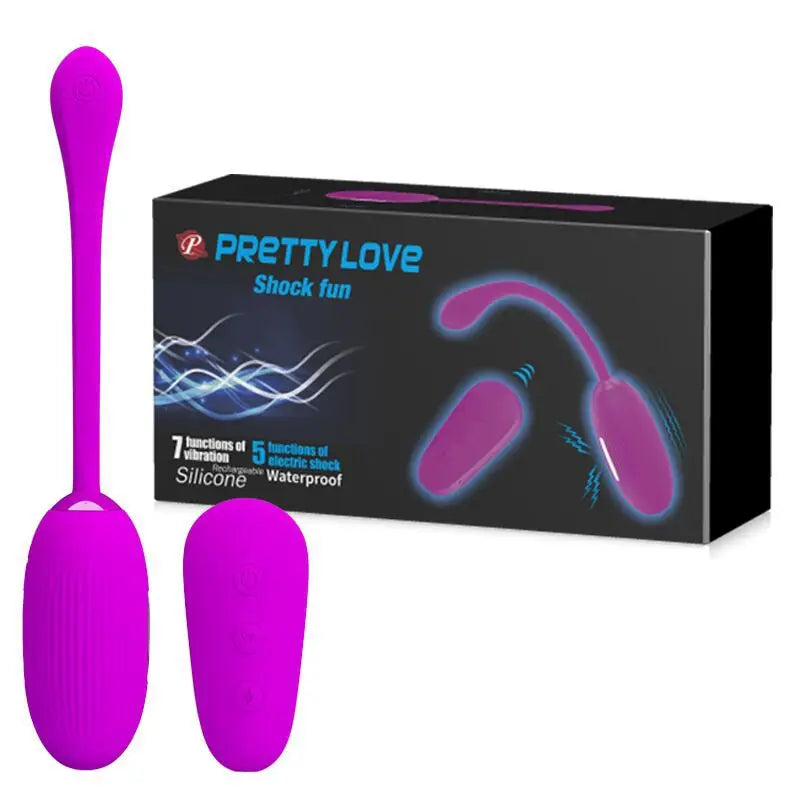 Pretty Love Female Masturbator Electro Shock Pulse Vagina Vibrator G-spot Clitoral Stimulator Electric Kegel Sex Toy For Woman