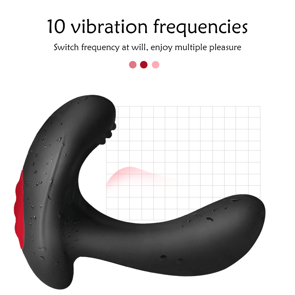 Wireless Remote Control Male Prostate Massager Inflatable Anal Plug Vibrating Butt Plug Anal Dilator Vibrator Sex Toys For Men