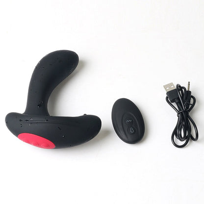 Wireless Remote Control Male Prostate Massager Inflatable Anal Plug Vibrating Butt Plug Anal Dilator Vibrator Sex Toys For Men