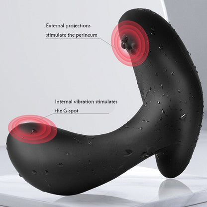 Wireless Remote Control Male Prostate Massager Inflatable Anal Plug Vibrating Butt Plug Anal Dilator Vibrator Sex Toys For Men