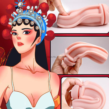 Real Vagina Pussy Sex Toy for Men Masturbador Masculino Rubber Vagina Masturbator for Men Adult Toys Pocket Pussy Girl Sexshop