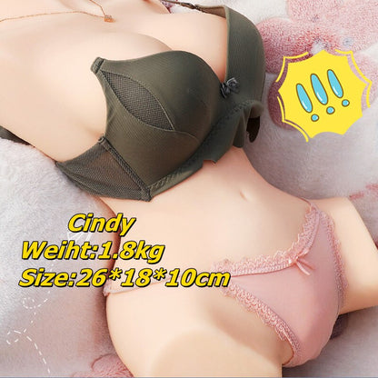 Real Soft Fake Torso Anus Vagina Male Masturbator Sex Toys for Men 18 Men Masterbater Artificial Vagina Anal SexDoll