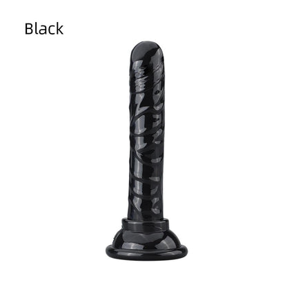 Realistic Dildo Vagina Anal Butt Plug Penis with Suction Cup, Non-Vibrating Sex Toys for Woman Masturbation Adult Toys