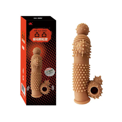 Realistic Penis Sleeve Extender, Reusable Dildos Condom, Delay Ejaculation, Dick Enlargement, Sex Toys for Men