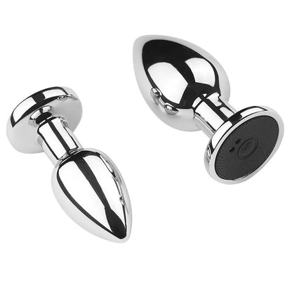Remote Control Metal Anal Plug Vibrators Adult Vaginal Dilator Women Sex Toys Butt Plug SM Outdoor Play Anus Expansion Beads