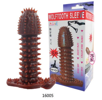 Reusable Penis Sleeve Penis Condom Cock Dick Sex Toys For Men Enlargement Time Delay