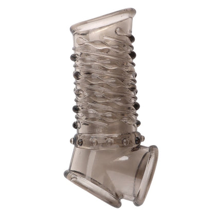Reusable Penis Sleeve Soft Glans Penis Enlarger Extender Delay Ejaculation Cock Ring Sleeve Adult Toy for Adult Erotic Goods