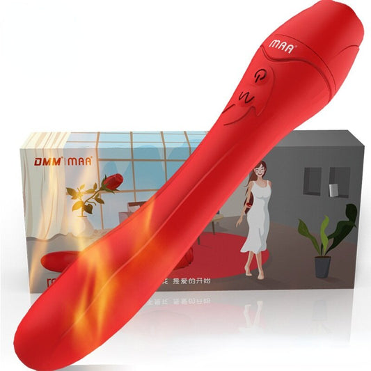 Rose Vibrator Heating for Women Masturbation Adult Stimulant Accessories Sex Toy for Sex Dildo for Anal Sex Toy
