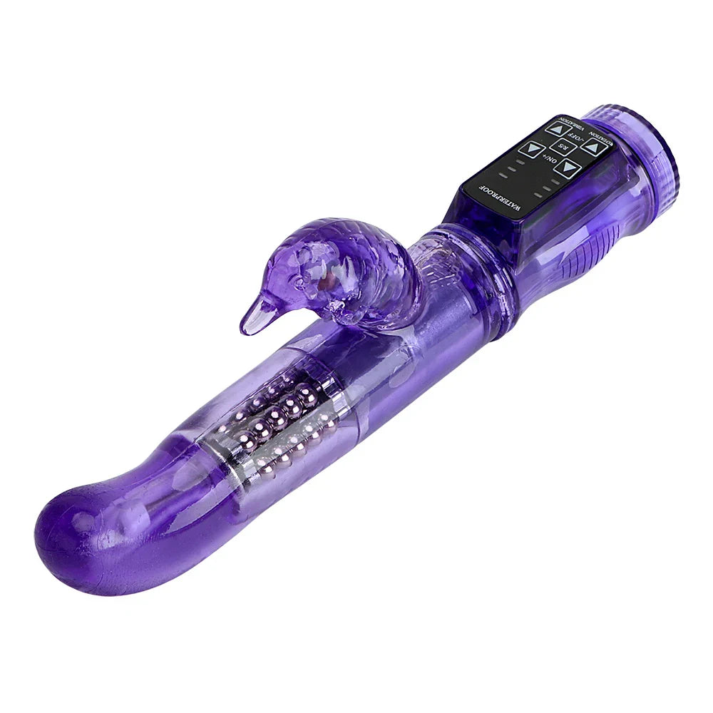Rotating Dildo Anal Plug Rabbit Vibrators for Women Clitoral Vaginal Butt Massage Sex Toys Adult Erotic Machine Female Sex Toy Shop
