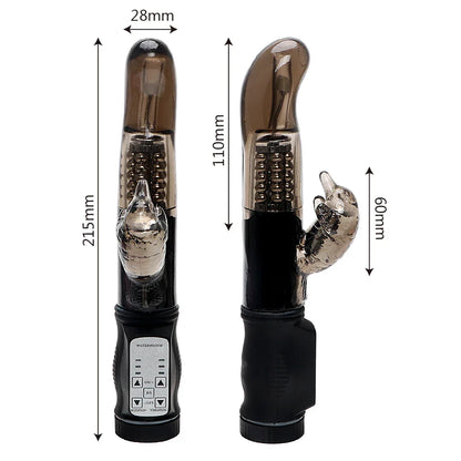 Rotating Dildo Anal Plug Rabbit Vibrators for Women Clitoral Vaginal Butt Massage Sex Toys Adult Erotic Machine Female Sex Toy Shop