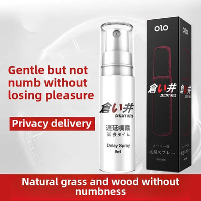 Male Long-Lasting Spray - Sensitive Area Stimulant for Delayed Pleasure & Extended Satisfaction | Adult Performance Enhancer