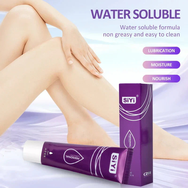 25ml/50ml Personal Lubricant Travel Size. Smooth Non-Sticky Intimate Moisturizing Jelly.  Gentle Formula Anal Lube