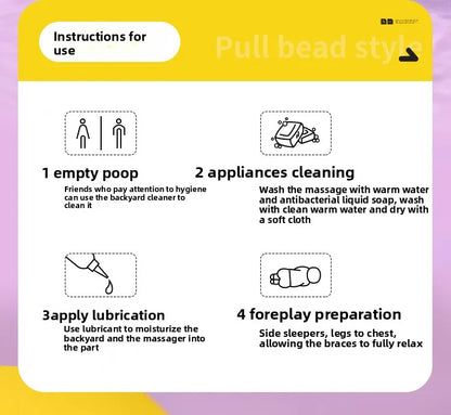 Adult Silicone Anal Beads Plug Intimates Accessories Fetish BDSM Buttplug Tail Sex Toys Games Dilator Anus Erotic Gadgets