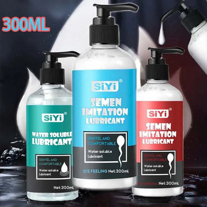 Anal Lubricant for Sex Semen Lube Vagina Water Based Fake Sperm Lubrication Gay Adult Masturbation Intimate Toys Gel Sexy Shop