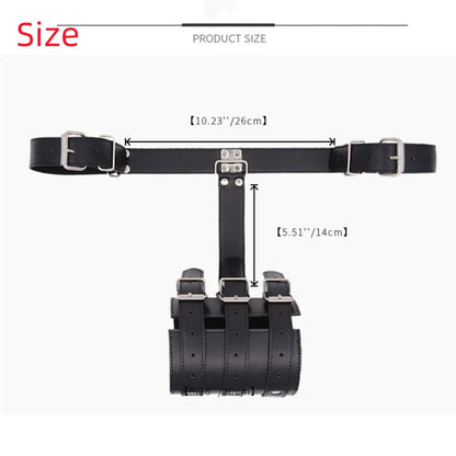 BDSM Bondage Body Restraints Reverse Back Handcuffs Adult Products Sex Game PU Leather Cuffs Sex Toys for Women Couples
