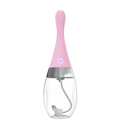 Enema Anal Douches Enema Bulb Silicone Nozzles Colon Cleanse Anti-Backflow Shower Douche Enema Kit Anal Cleansing Feminine Care