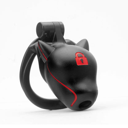 SM Silicone Puppy Male Chastity Cage Bondage Sex Toys CB Lock Discreet Chastity Cock Cage Adults for Men's Abstinence for Gay