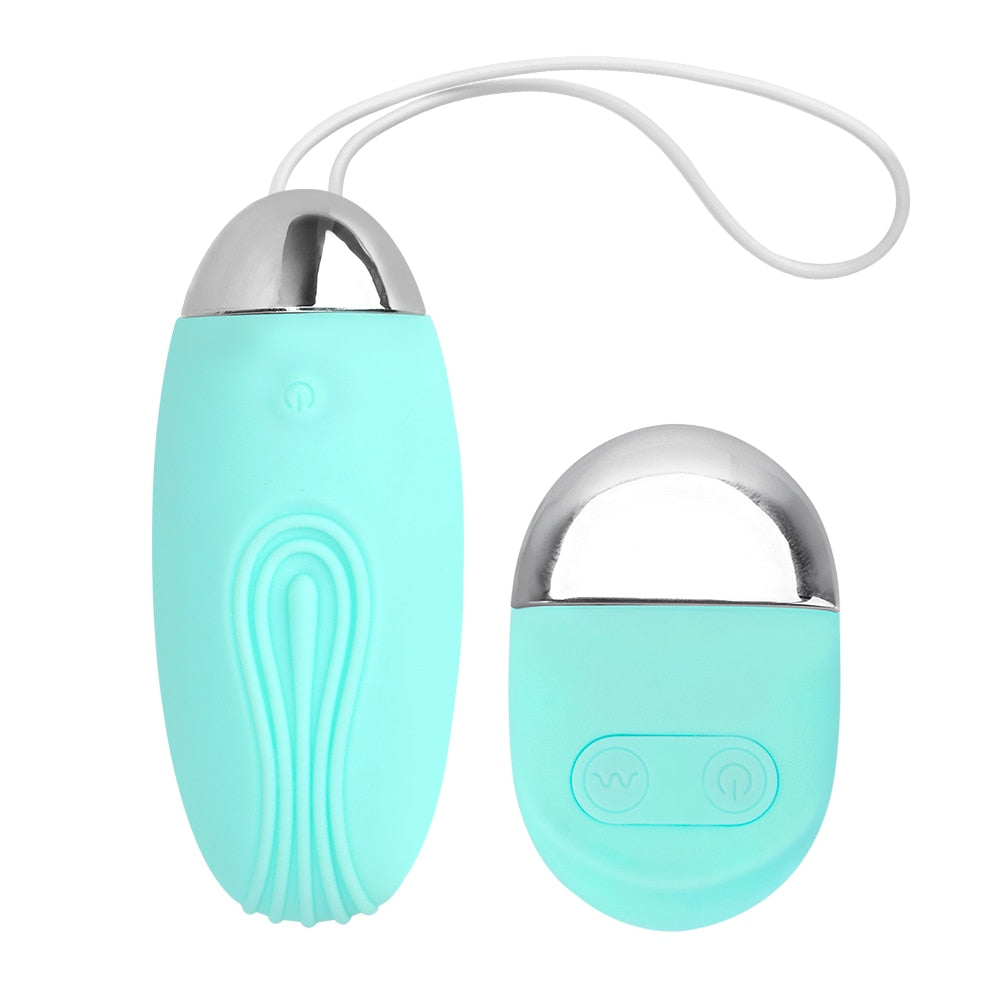 Wireless Remote Control 10-Frequency Jump Egg Vibrator USB Charging Sex Toys for Women Clitoris G-Spot Stimulating Vagina Massager