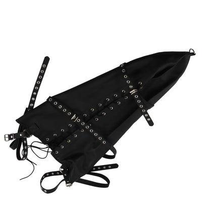 Sex Fetish Bdsm Bondage Leather Handcuffs Kit Adjustable Arm Binder Harness for Men Women Couples Restraints Cuffs Sex Toys