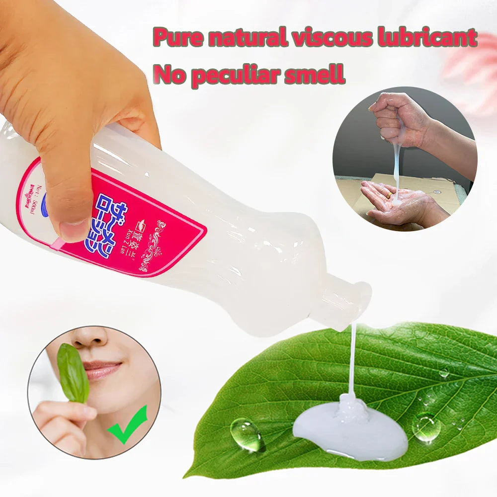 Lubricant for Men, Women, Sex Toys: Creamy, Viscous, Water-Based Oil. Lubricating Anal/Vaginal. Adult Imitation Semen. Sex Shop.