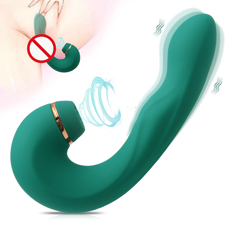 Abhoth Female Vibrator Sex Toys Sucking Vibrator 10 Frequency Vibration + Sucking G-Spot Stimulation Masturbator Adult Products