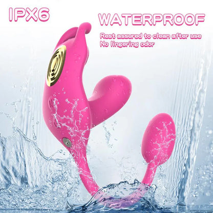 3-in-1 Wearable Vibrator, Love Egg, Female Masturbator, Bendable Massage Stick, Nipple Clitoris G-Spot Stimulation Sex Toy For Women