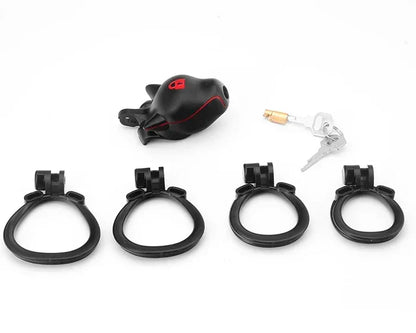 SM Silicone Puppy Male Chastity Cage Bondage Sex Toys CB Lock Discreet Chastity Cock Cage Adults for Men's Abstinence for Gay
