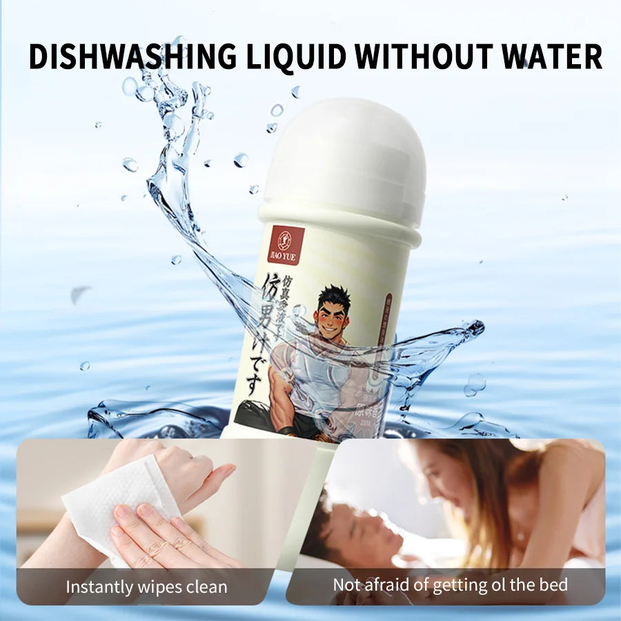 Long-Lasting Semen-Like Lubricant – Thick Creamy Water-Based Formula for Women. Based Lube For Sex.Anal Lube. Men & Couples