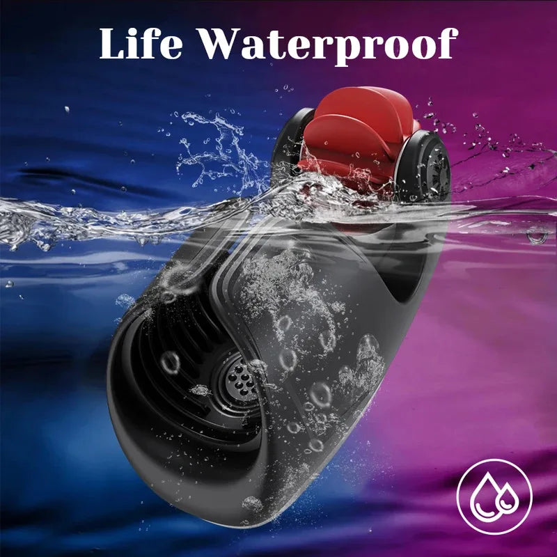 Male Rotating Licking Penis Trainer Full Intelligent Men Tapping Lasting Glans Exerciser Delay Endurance Vibrator Toys