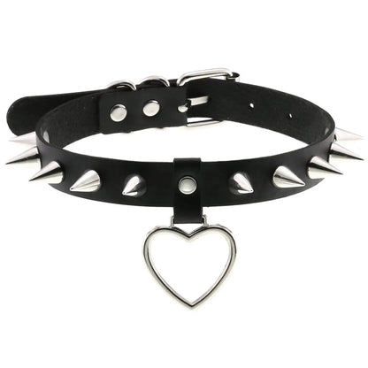 BDSM Different Style Fashion Punk Men Torques Necklace Gothic PU Leather Choker Collar Necklace Women Body Chain