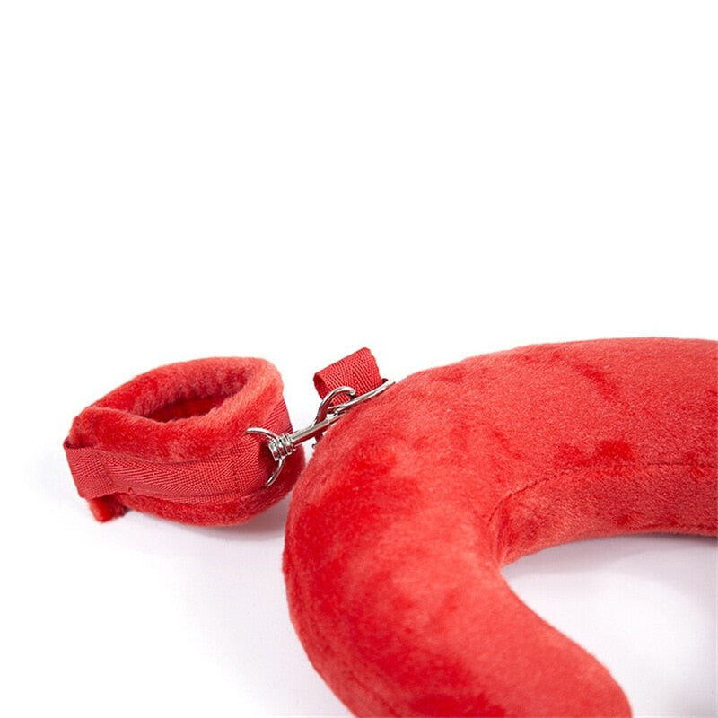 SM Bondage Restraints Slave Straps Pillow Sex Toys for Women Couples Handcuffs Neck Ankle Cuffs Adult Games Sex Products
