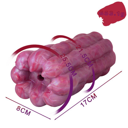 ใหม่ดอกไม้รูปร่าง Masturbation ของเล่นชายซิลิโคนนุ่มเครื่องบินถ้วยอวัยวะเพศชายต่อมลูกหมาก Massager กันน้ำอุปกรณ์ร่วมเพศสำหรับชาย