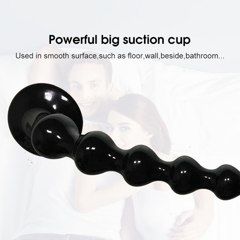 360mm Long Anal Plug 8 Beads Sex Toys for Women and Gays Anal Prostate Massager Masturbator Anal Bead Balls Butt Sex Product Toys