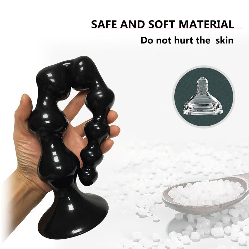 360mm Long Anal Plug 8 Beads Sex Toys for Women and Gays Anal Prostate Massager Masturbator Anal Bead Balls Butt Sex Product Toys
