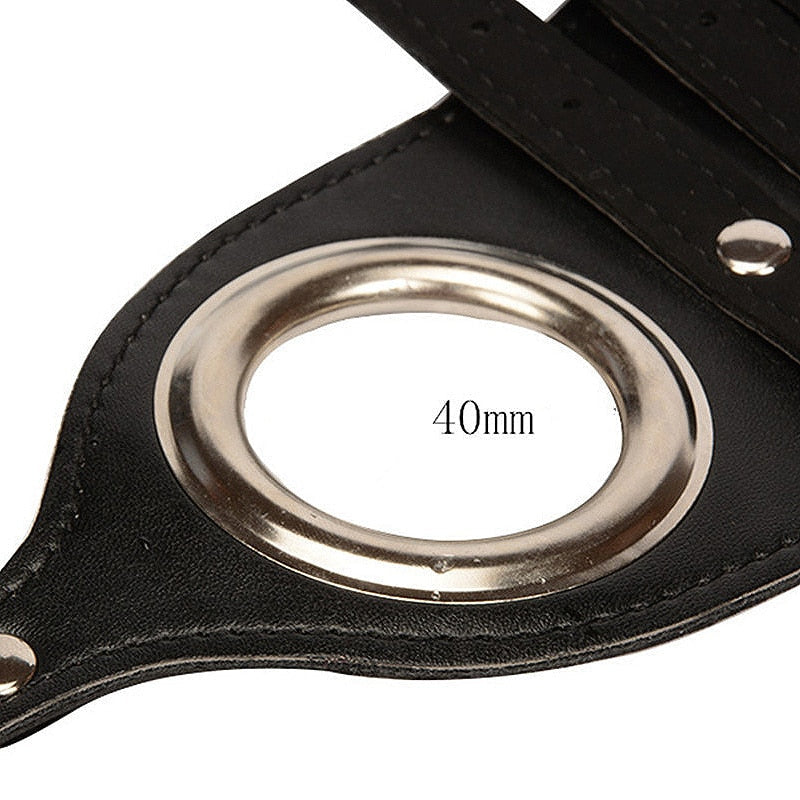 Samox Male Chastity Cage Device Penis Pants Sexy Underwear Lock Adult Erotic Leather Penis Cock Rings Sex Toys Men BDSM Products