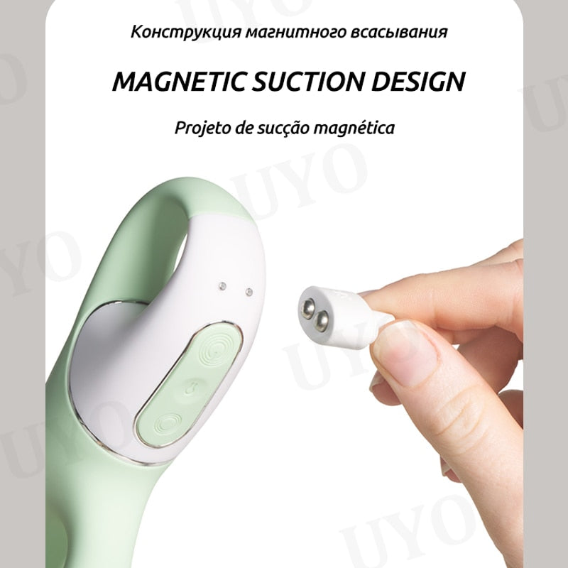 Satisfyer Air Pump Rabbit 5 App-Controlled Remote Connect Interactive Vibrator for Couples G-Spot Clitoris Sex Toy for Women