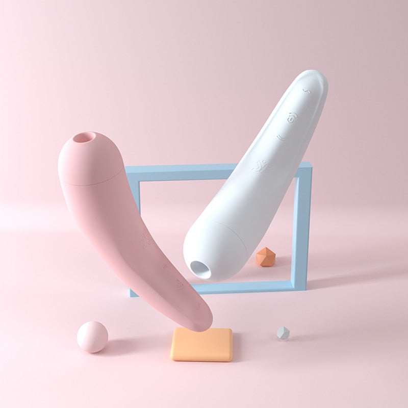 Satisfyer CURVY 2 + App Remote Control Vibrator Clit Sucker Vibrators for Women Clitoris Nipple Sex Toy UYO