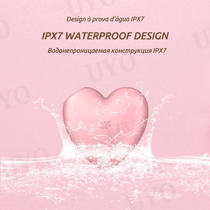 Satisfyer Cutie Love Heart Design Women Portable Mini Sex Toy Vibrator Silicone Vibrating Clitoral Sucking