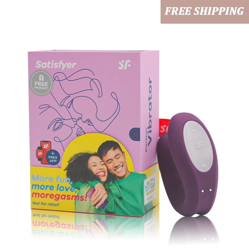 Satisfyer x Joy App Controlled Vibrator Silicone Sex Toy for Couples 10 Vibration Modes IPX7 Waterproof Vibrator for Women UYO