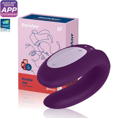 Satisfyer with Joy App Control Vibrator Silicone Sex Toy for Couples 10 Vibrations IPX7 Waterproof Vibrator for Women UYO