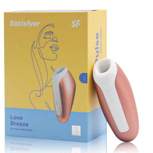 Satisfyer Love Breeze Vibrators for Women Clitoris Sucker Licking Mini Clitoris Nipple Sucker UYO Sex Toys for Women