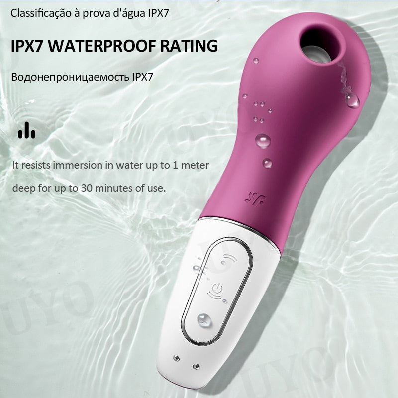 Satisfyer Lucky Libra Clitoris Stimulator Rechargeable Vibrator for Women Clitoris Sucker Silicone Finger Ring Nipple Sucker Toy
