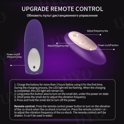 Satisfyer Partner Plus G Spot Silicone Vibrator UYO Couple Toys Wireless Remote Control Wearable Women Clitoral Stimulator