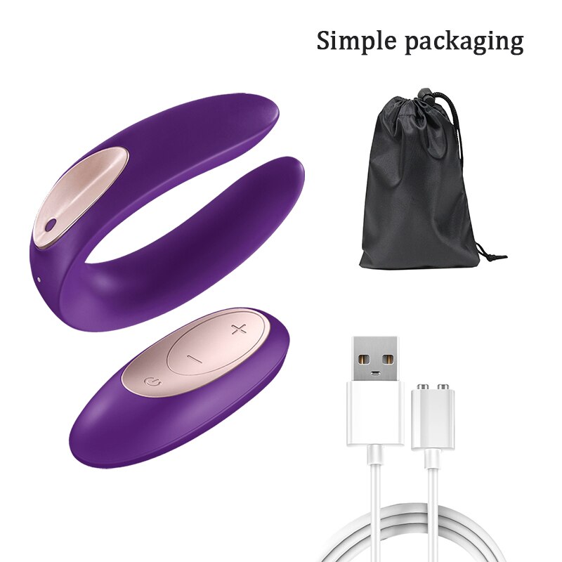Satisfyer Partner Plus G Spot Silicone Vibrator UYO Couple Toys Wireless Remote Control Wearable Women Clitoral Stimulator