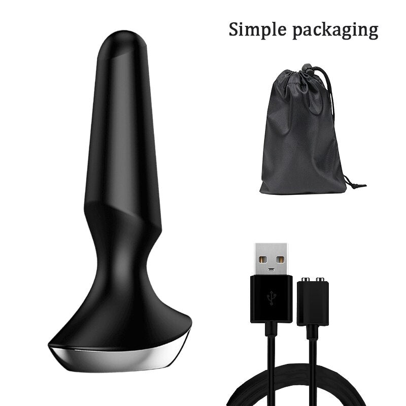 Satisfyer Plug-Ilicious 2 App Remote Control Prostate Massager Buttplug Toy for Men Vibrator Silicone Material Female Anal Plug