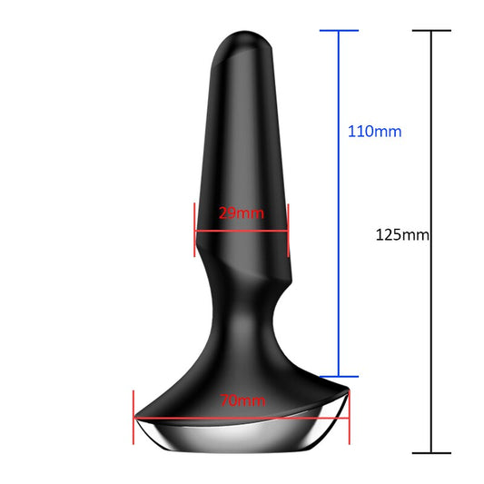 Satisfyer Plug-Ilicious 2 App Remote Control Prostate Massager Buttplug Toy for Men Vibrator Silicone Material Female Anal Plug