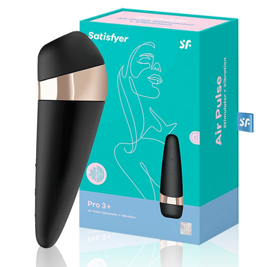 Satisfyer Pro 3 + Suction Vibrators Clitoris Stimulator Nipple Sucker Adult Sex Toy Clitoris Sucker Vibrator for Women