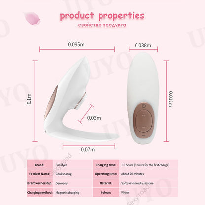 Germany Satisfyer Pro4 Pair Suction G Spot Silicone UYO Vibrator Dildo Adult Toy Clitoral Suction Toy