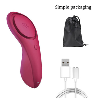 Satisfyer เซ็กซี่ Secret ซิลิโคน G-Spot Vibrator แบบพกพา Wearable APP รีโมทคอนโทรล Clitoris Stimulator UYO เพศของเล่นสำหรับผู้หญิง